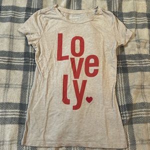 “Lovely” T-shirt